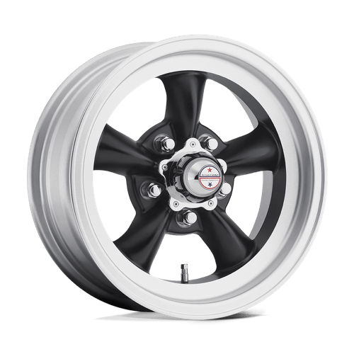 American Racing Vintage  VN105 TT-D 5X121 8j R15 ET1 Szatén fekete, megmunkált perem Alufelni