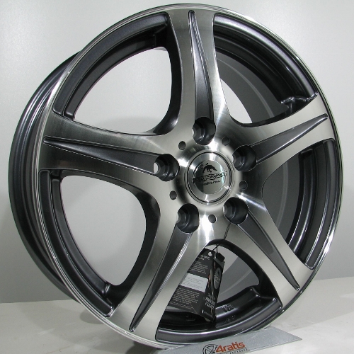 Forzza  amando 5X112 6.0j R15 ET45 Szürke megmunkált arc Alufelni