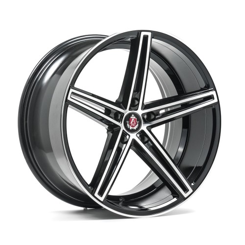 AXE  EX14 5X110 9,5J R19 ET42 Fényes fekete és polírozott Alufelni