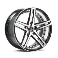 AXE  EX20 5X108 9J R22 ET35 Fényes fekete és polírozott Alufelni