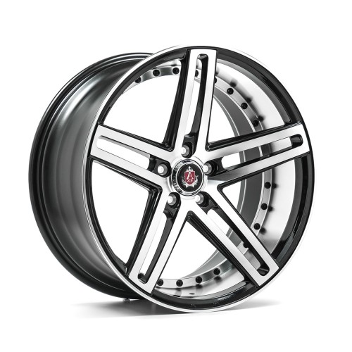 AXE  EX20 5X108 9J R22 ET35 Fényes fekete és polírozott Alufelni