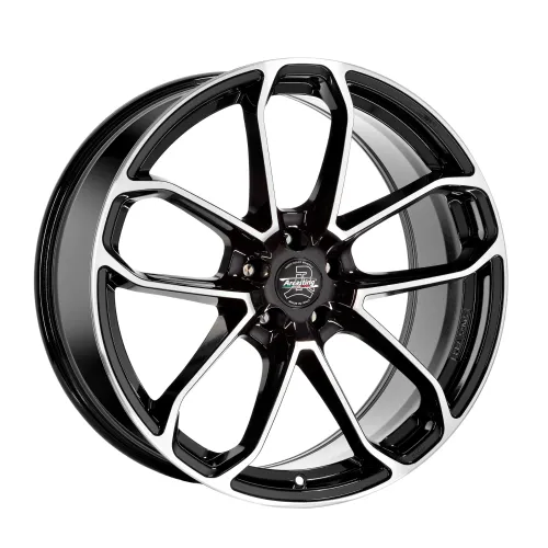 Arcasting CAESAR 5X130 11J R22 ET52 Fekete polír Alufelni