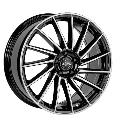 Arcasting GOTICA 5X108 8,5J R20 ET50 Fekete polír Alufelni