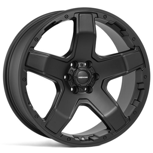 Veemann  VX5 6x139.7 9j R20 ET30 Matt fekete Alufelni